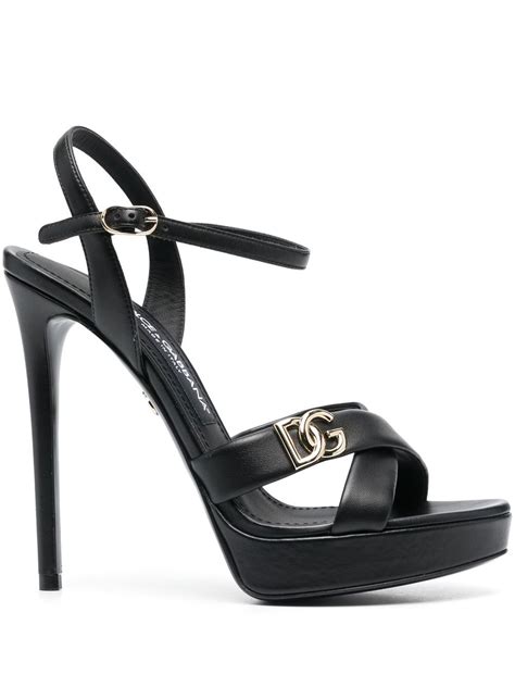 dolce gabbana stiletto|dolce and gabbana heeled sandals.